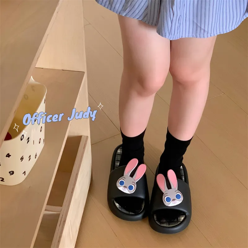 SHIGUDE x Disney Sandal Slippers Unisex, Milk White-11