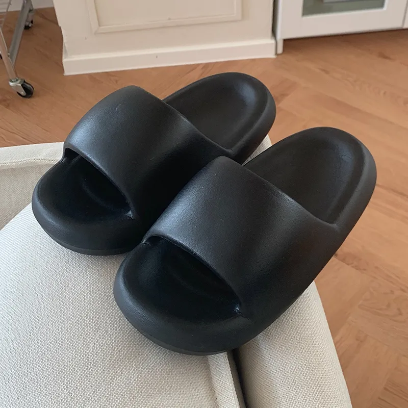 SHIGUDE Slippers Women's, Black-22