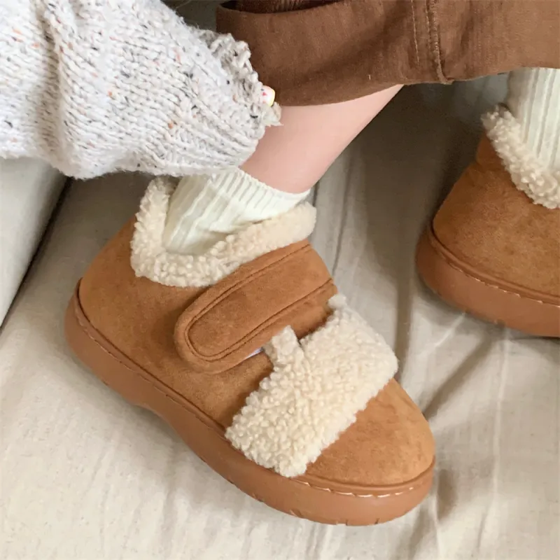 SHIGUDE Home Slippers Unisex Dark Brown-28