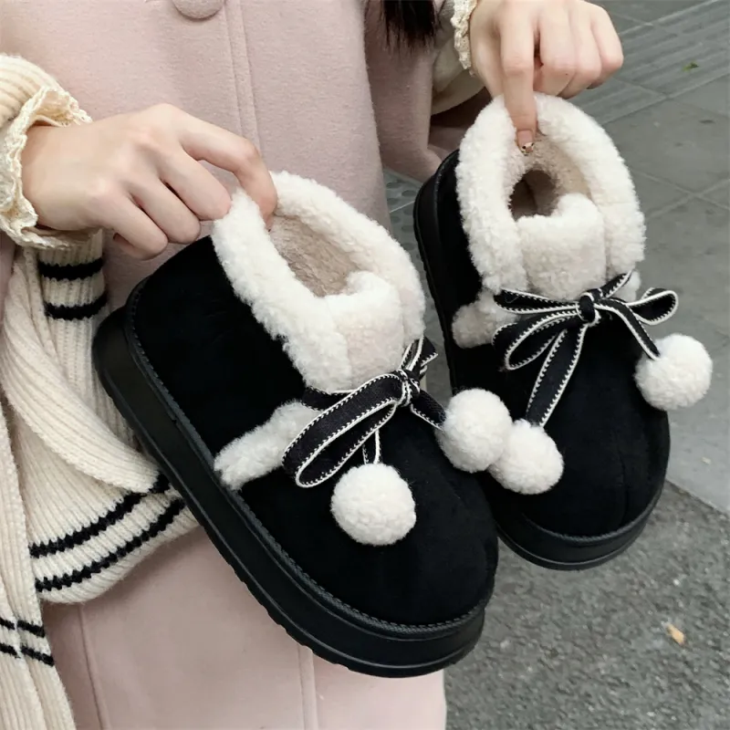 SHIGUDE Home Slippers Women's Light Pink-13