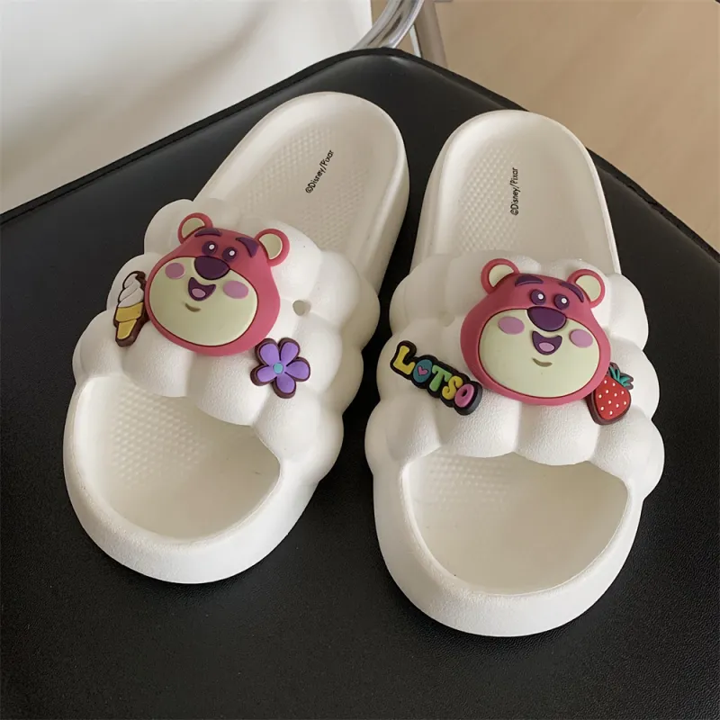 SHIGUDE x Disney Home Slippers Black, Women's-8