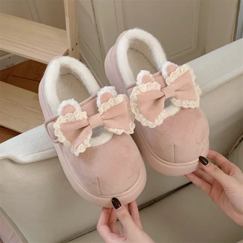 SHIGUDE Home Slippers Women's Pink-1