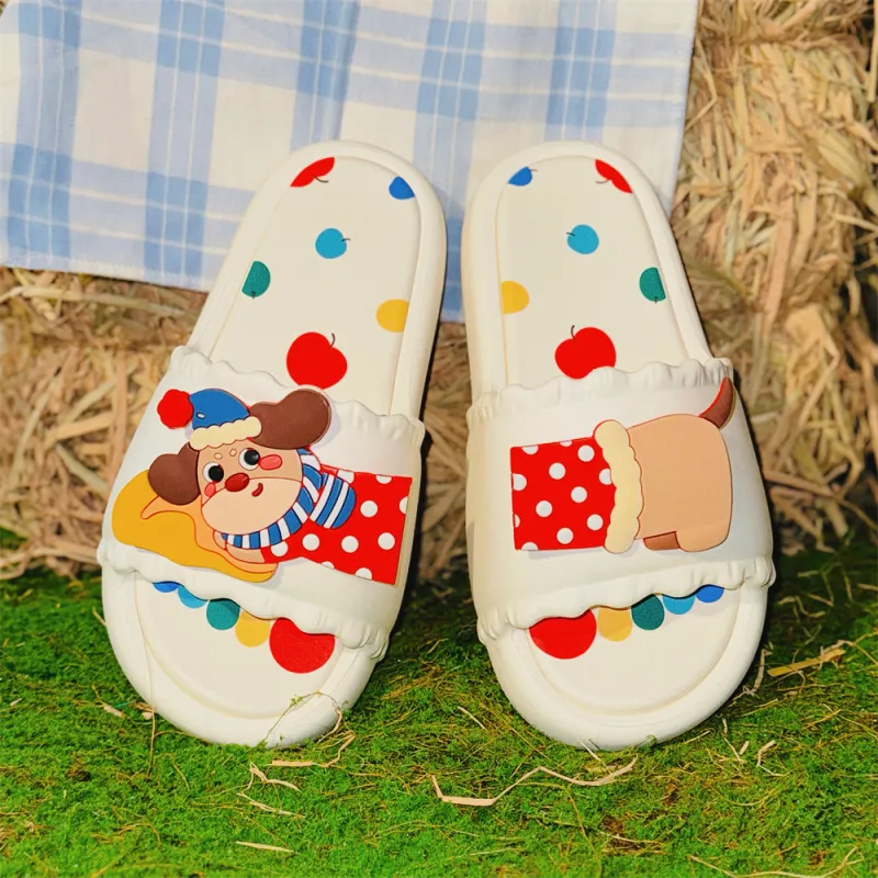 SHIGUDE Slippers Women's, Light Yellow-12