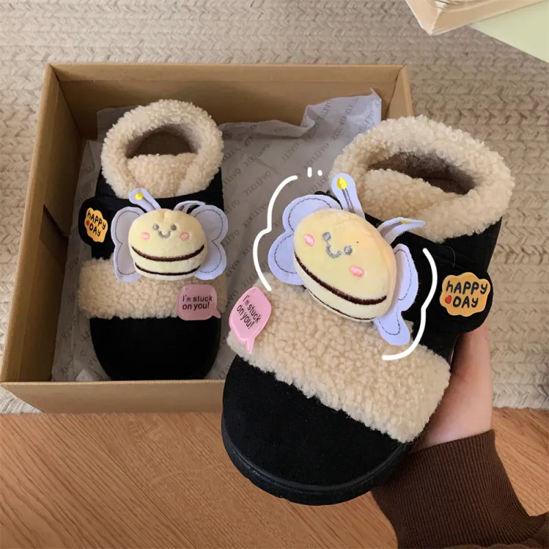 SHIGUDE Home Slippers Unisex Black/Dark Coffee/Light Brown-13