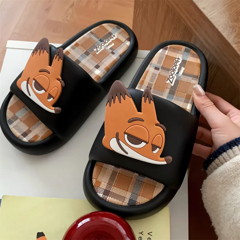 SHIGUDE x Disney Sandal Slippers Unisex, Milk White-25