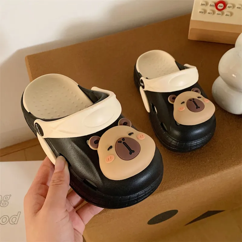 SHIGUDE Sandal Slippers White+Khaki-12