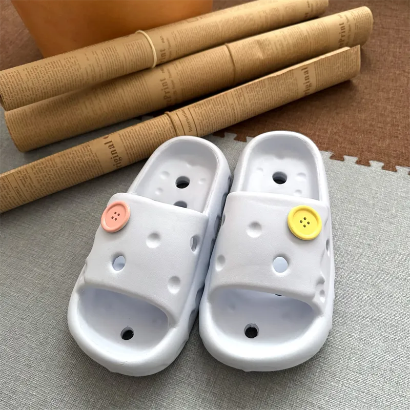 SHIGUDE Slippers Unisex, Cream White-29
