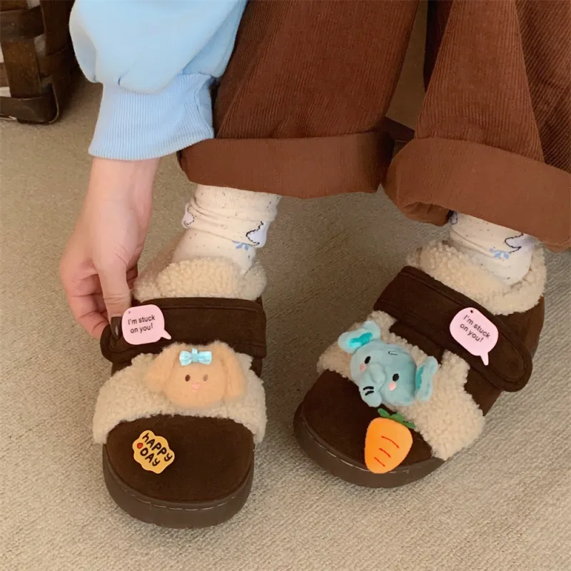 SHIGUDE Slippers / Home Slippers-11