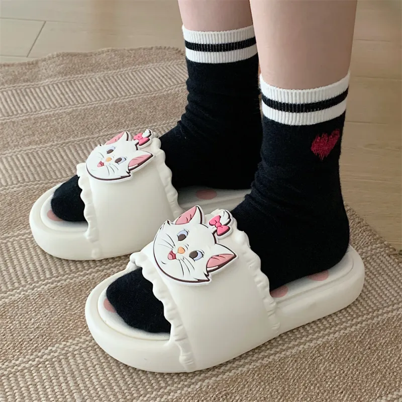 SHIGUDE x Disney Slippers Women's, Cherry Blossom Pink-10