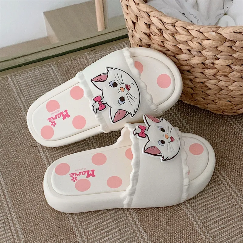 SHIGUDE x Disney Slippers Women's, Cherry Blossom Pink-12
