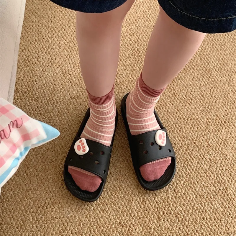 SHIGUDE Slippers Women's, Matcha Green-17