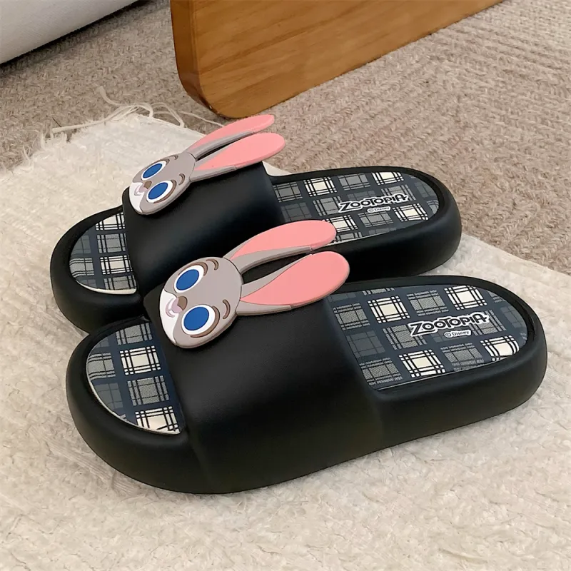 SHIGUDE x Disney Sandal Slippers Unisex, Milk White-12