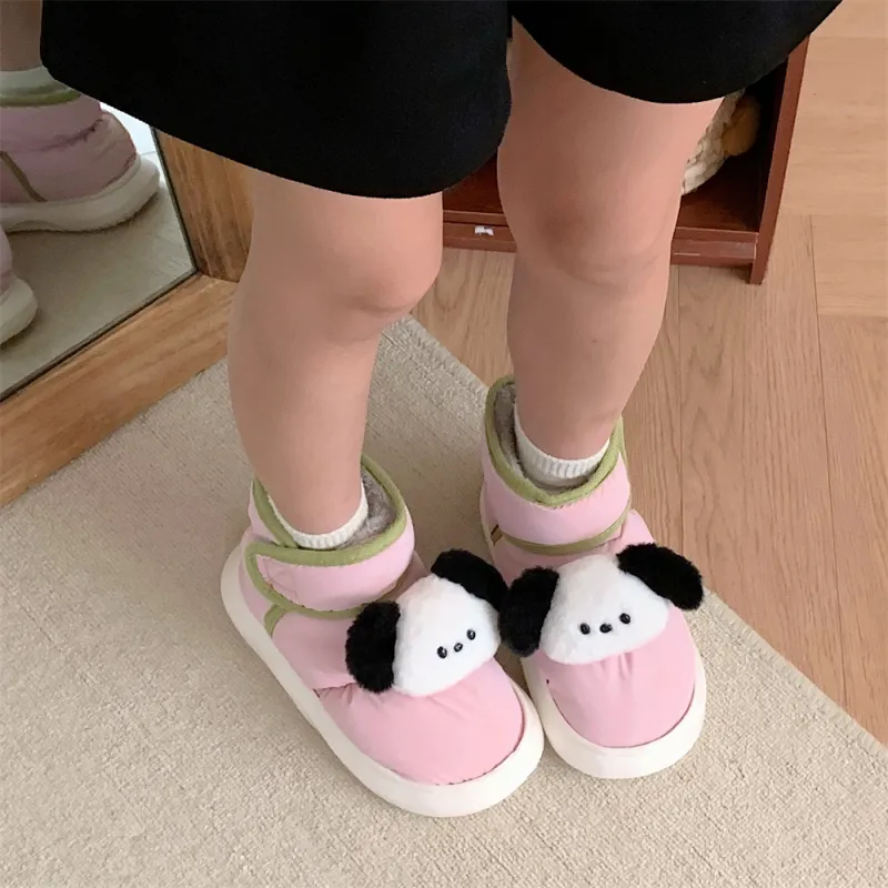 SHIGUDE Cotton Slippers Unisex Yellow-17