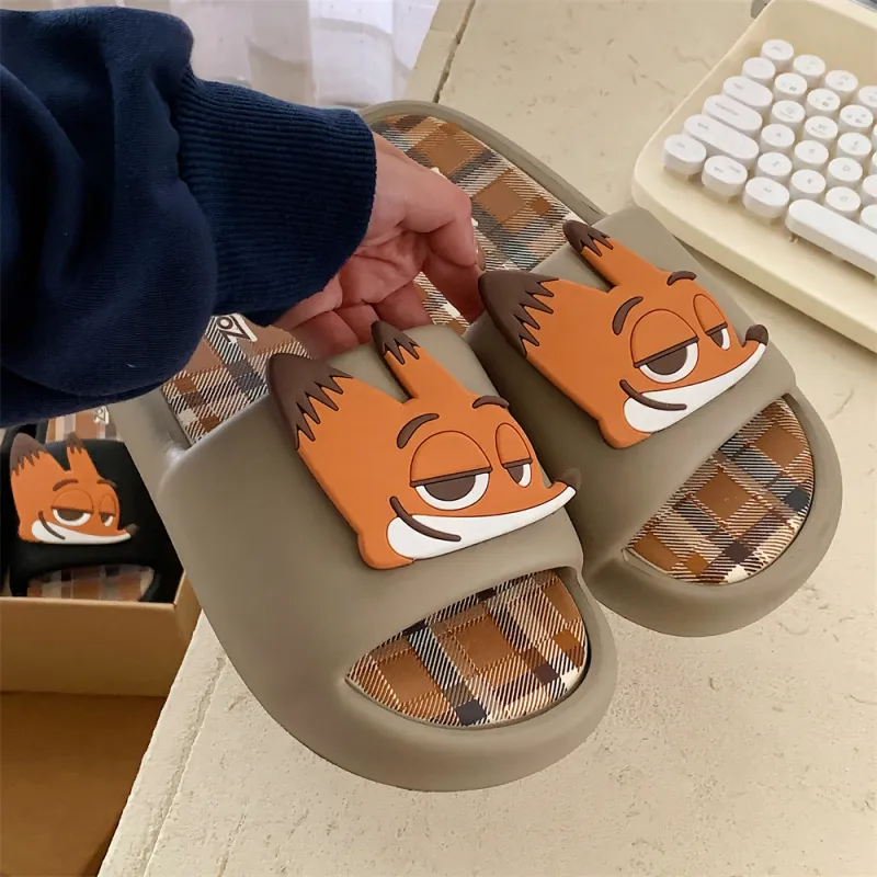 SHIGUDE x Disney Sandal Slippers Unisex, Milk White-18