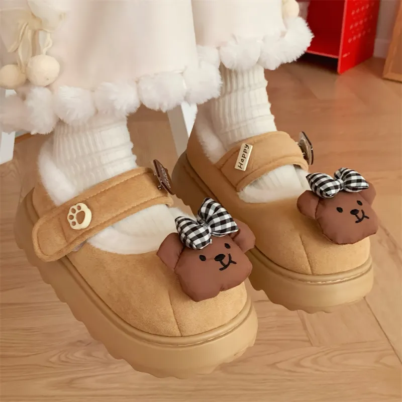 SHIGUDE Cotton Slippers Women's Pink-15