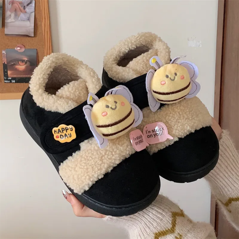 SHIGUDE Home Slippers Unisex Black/Dark Coffee/Light Brown-16