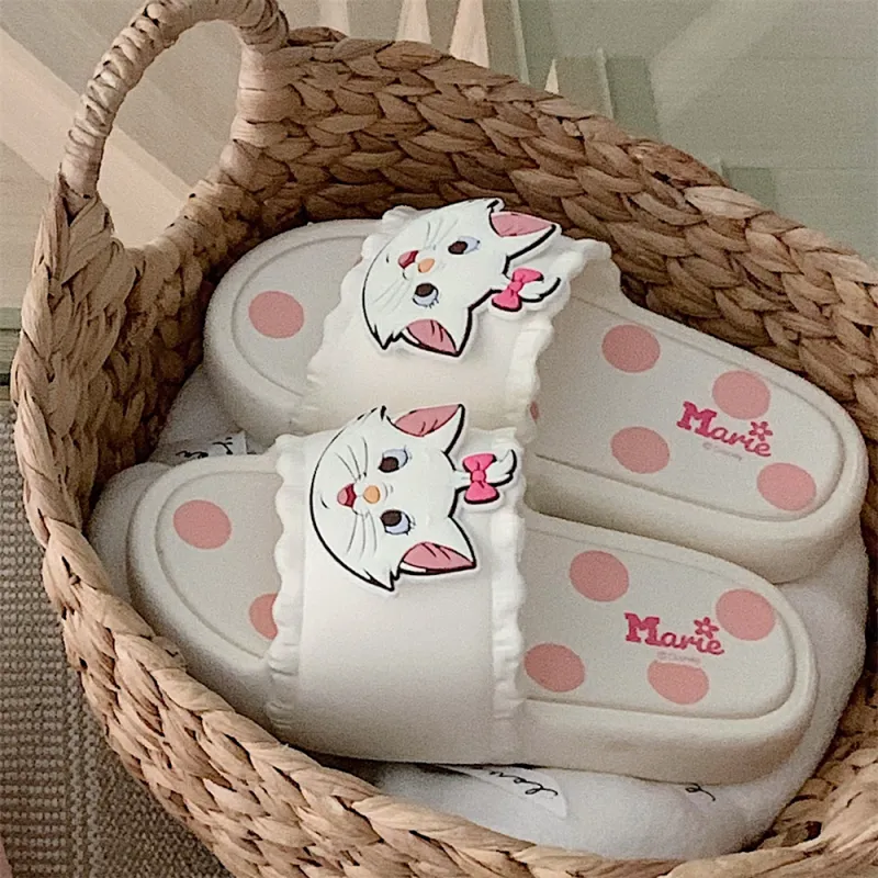 SHIGUDE x Disney Slippers Women's, Cherry Blossom Pink-13