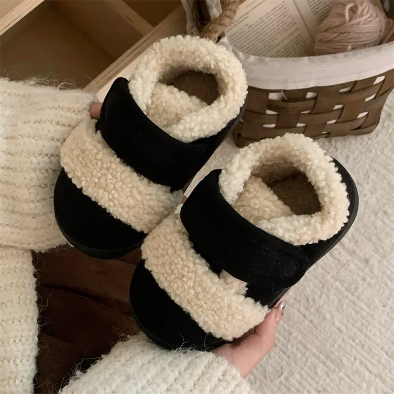 SHIGUDE Home Slippers Unisex Dark Brown-15