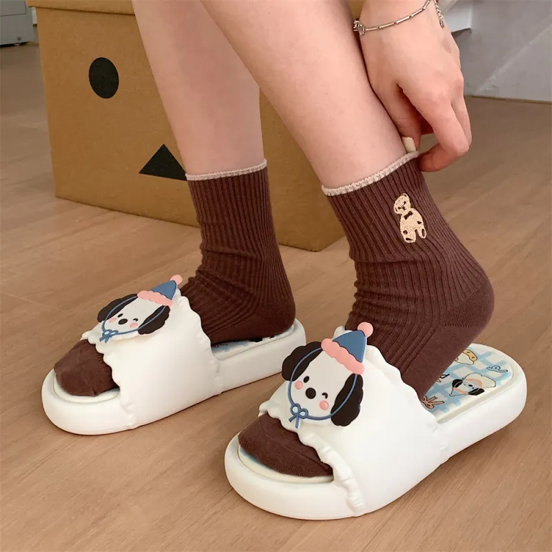SHIGUDE Slippers / Home Slippers-16