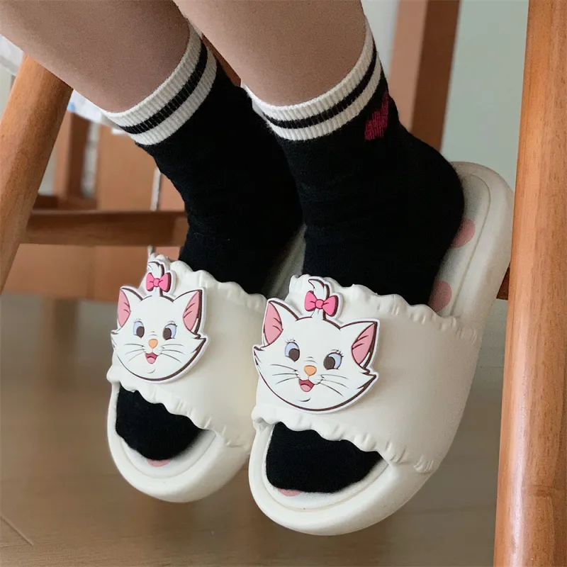 SHIGUDE x Disney Slippers Women's, Cherry Blossom Pink-8