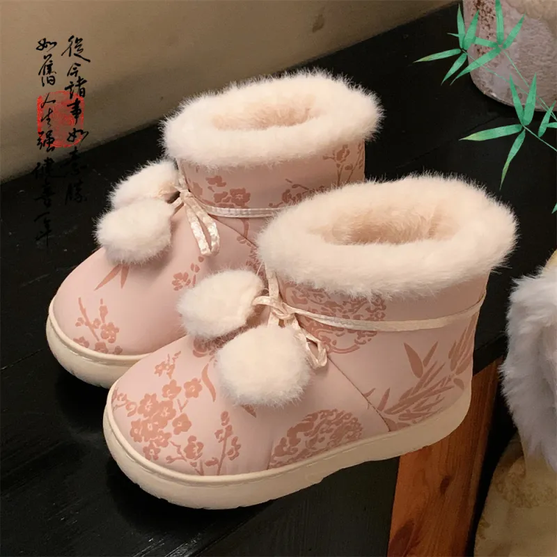SHIGUDE Cotton Slippers Women's Yellow-12