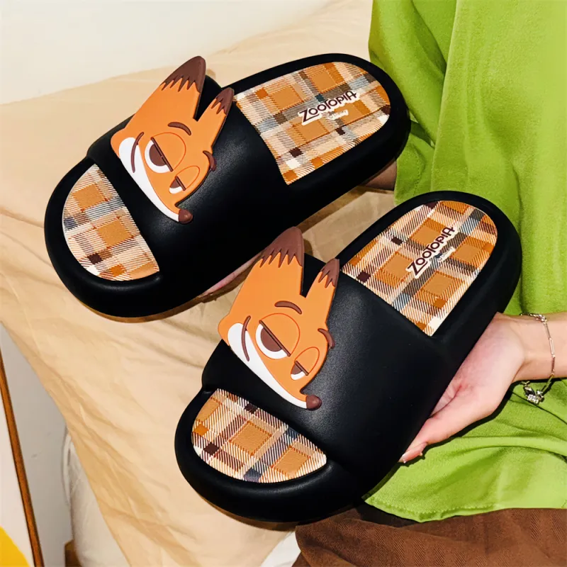 SHIGUDE x Disney Sandal Slippers Unisex, Milk White-22