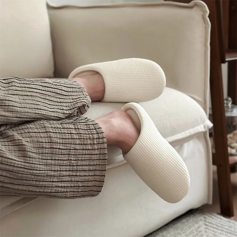SHIGUDE Home Slippers Unisex, Gray-13
