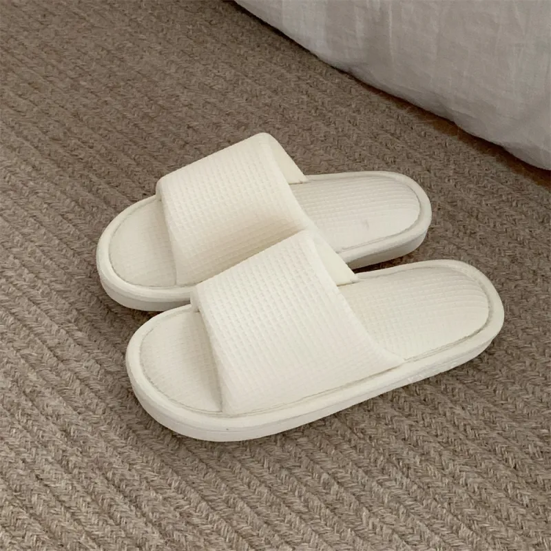 SHIGUDE Home Slippers Unisex, Brown-12