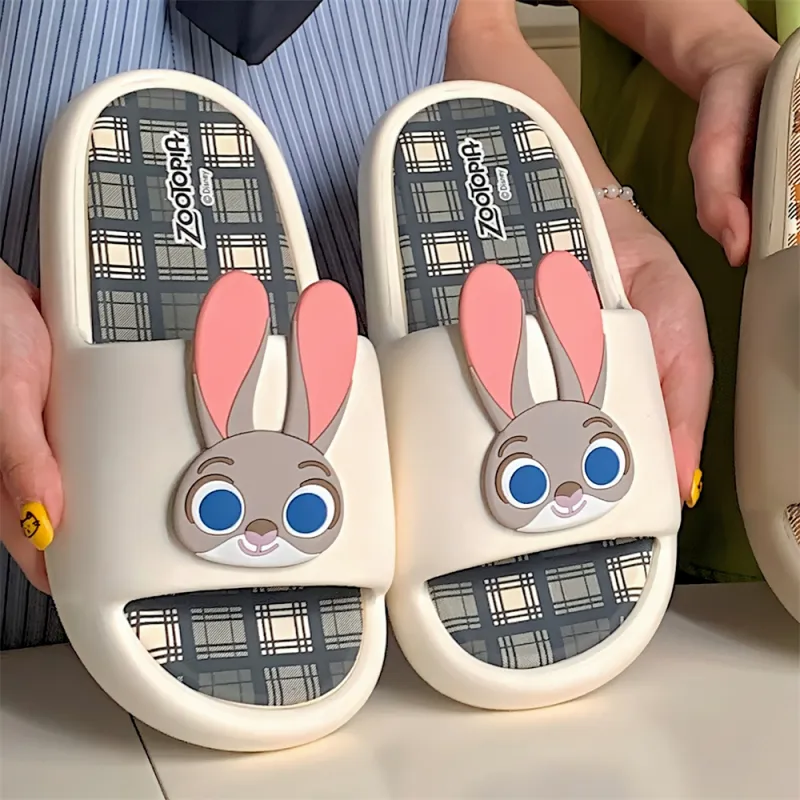 SHIGUDE x Disney Sandal Slippers Unisex, Milk White-2