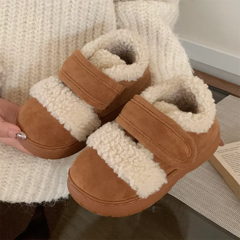 SHIGUDE Home Slippers Unisex Dark Brown-9