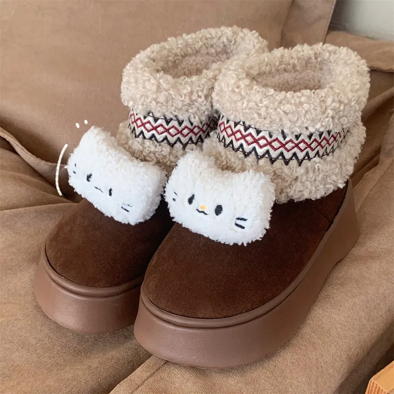 SHIGUDE Cotton Slippers Home Slippers Women's Black-17