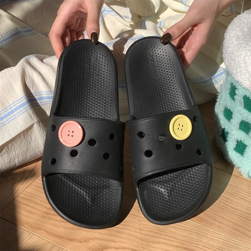 SHIGUDE Sandal Slippers Women's, Matcha Green-16