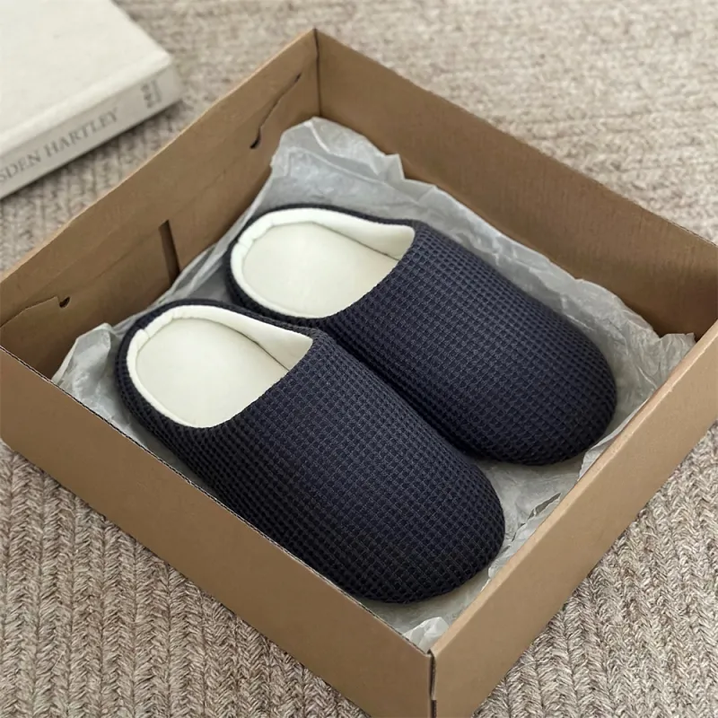 SHIGUDE Home Slippers Unisex, Gray-3