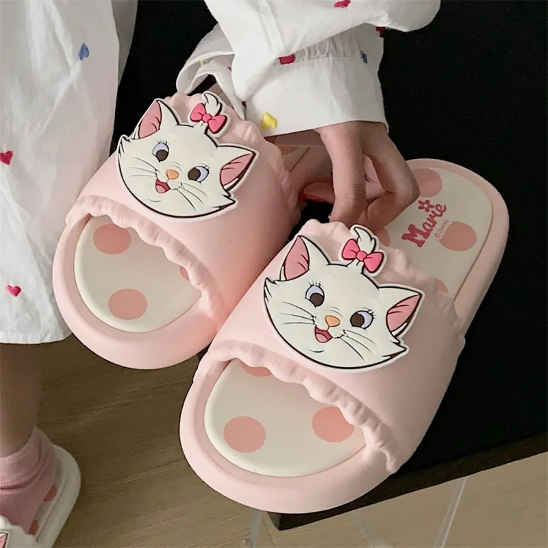 SHIGUDE x Disney Slippers Women's, Cherry Blossom Pink-2