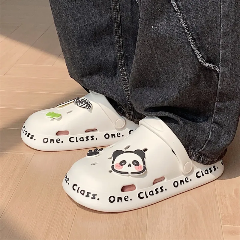 SHIGUDE Slippers Men's Navy Blue-7