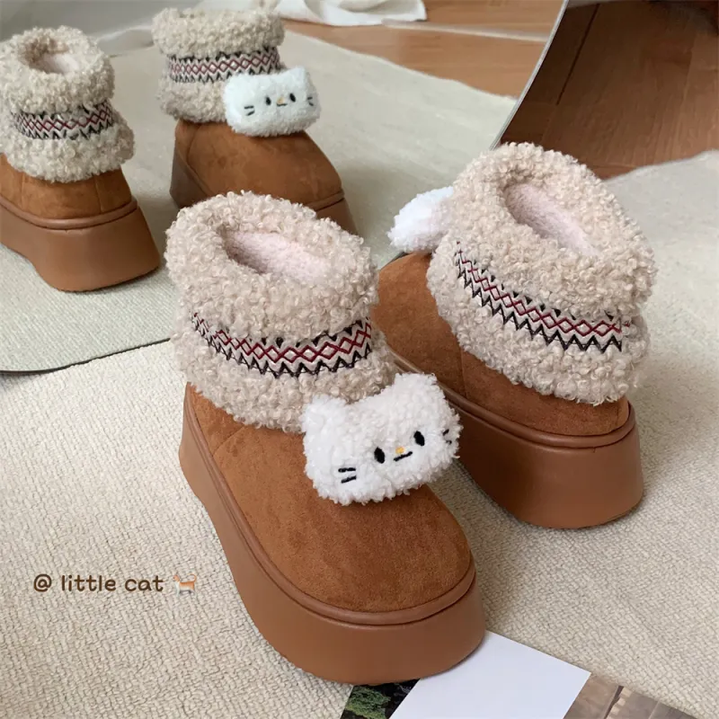 SHIGUDE Cotton Slippers Home Slippers Women's Black-11