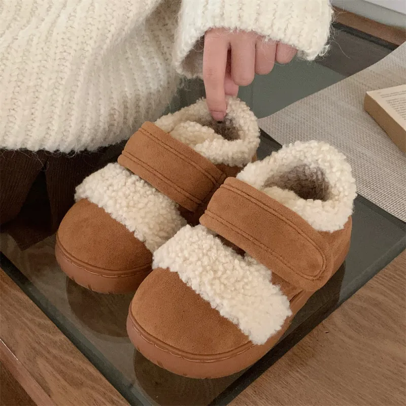 SHIGUDE Home Slippers Unisex Dark Brown-10