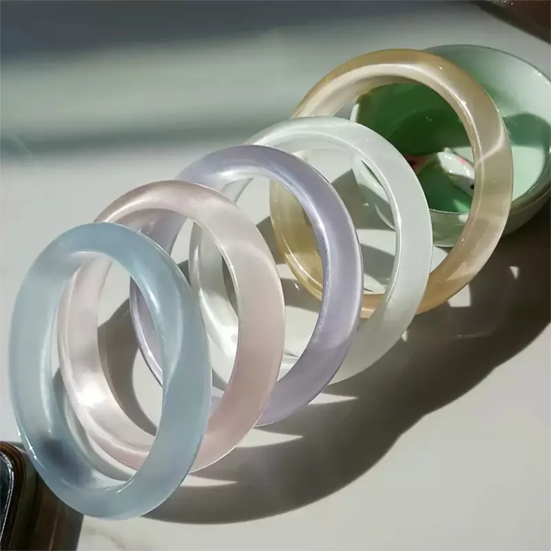 Hkgd Glass Cat Eye Bangles Women's-3