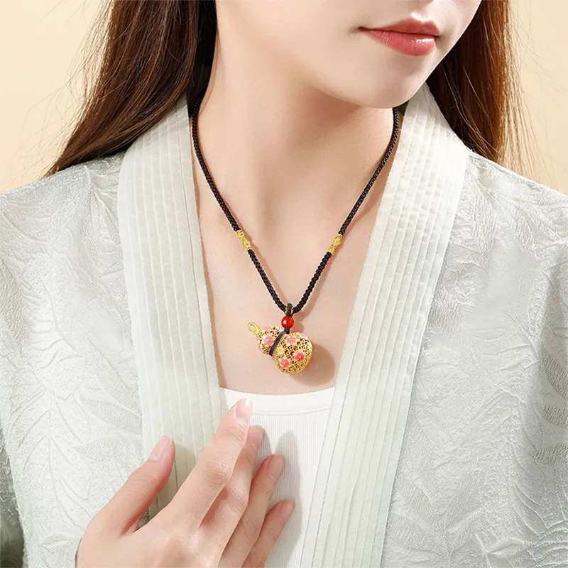 Hkgd 999 Fine Silver Necklaces Women's-1