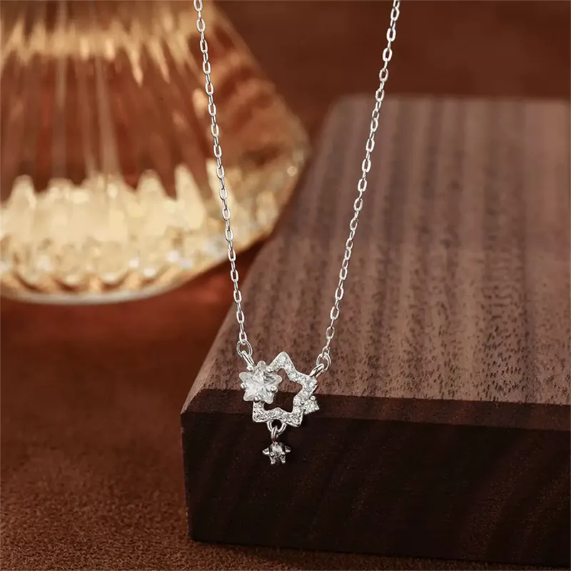 Hkgd 999 Fine Silver Necklaces Women's-1