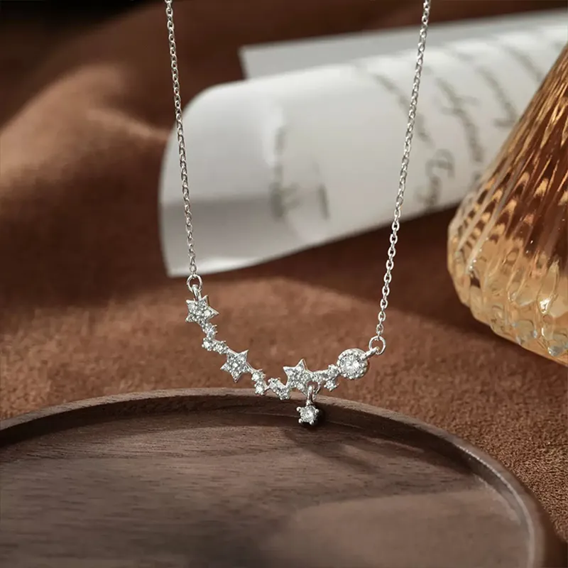 Hkgd 999 Fine Silver Necklaces Women's-1
