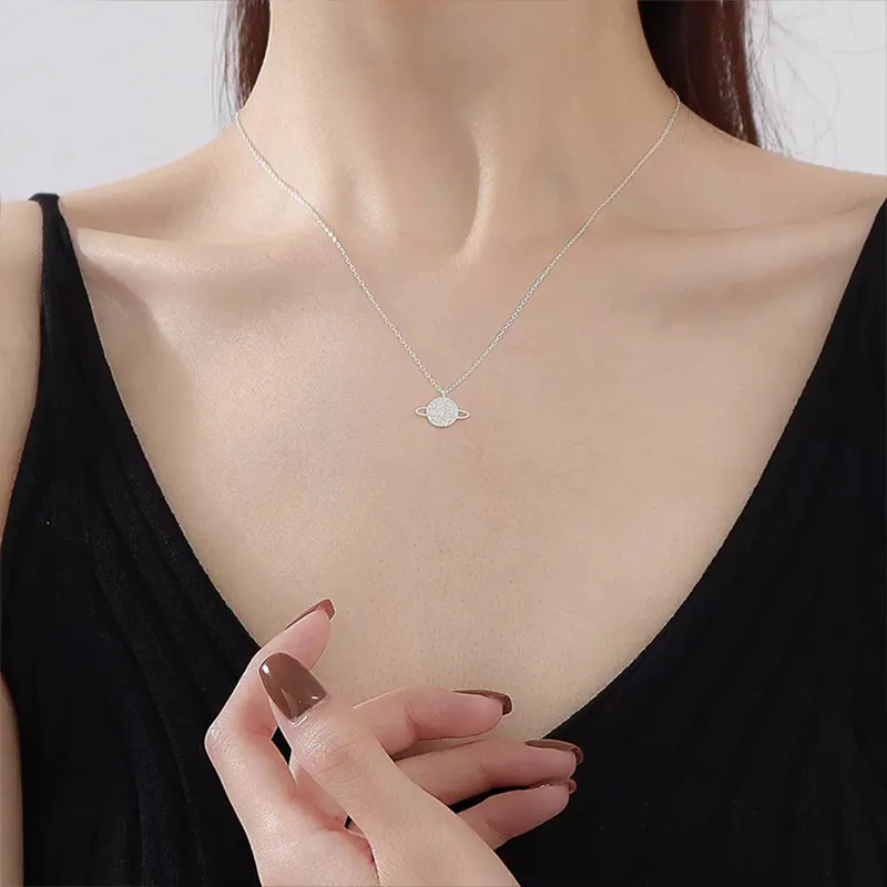 Hkgd 999 Fine Silver Necklaces Unisex-2