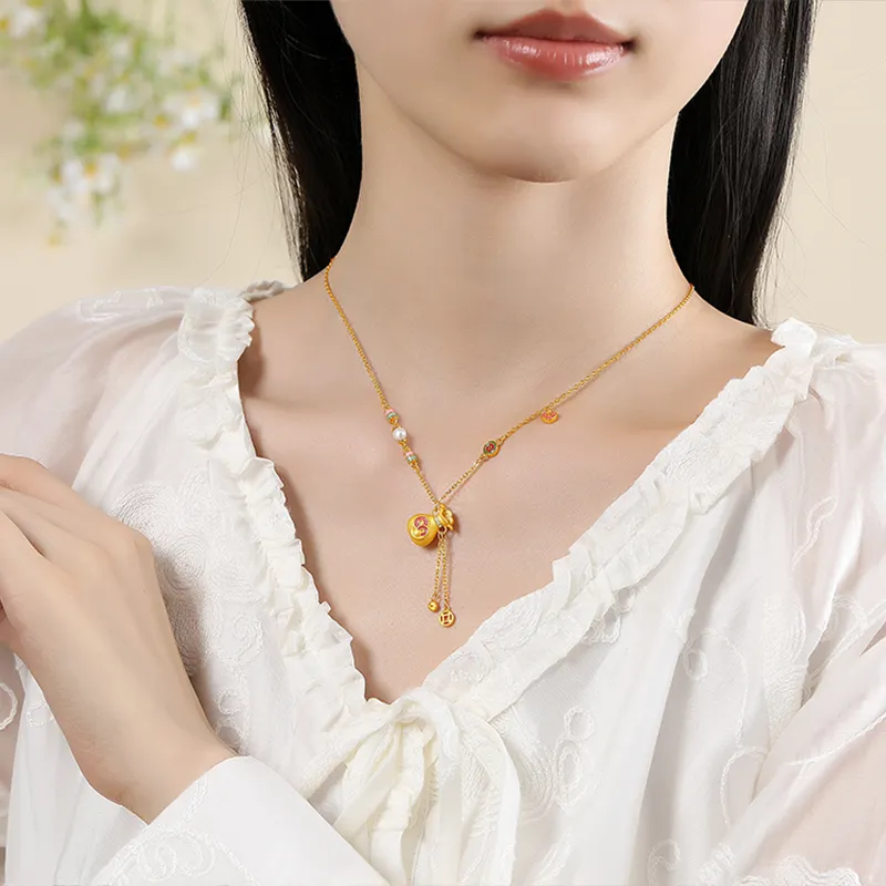 Hkgd S925 Silver Necklaces Women's-1