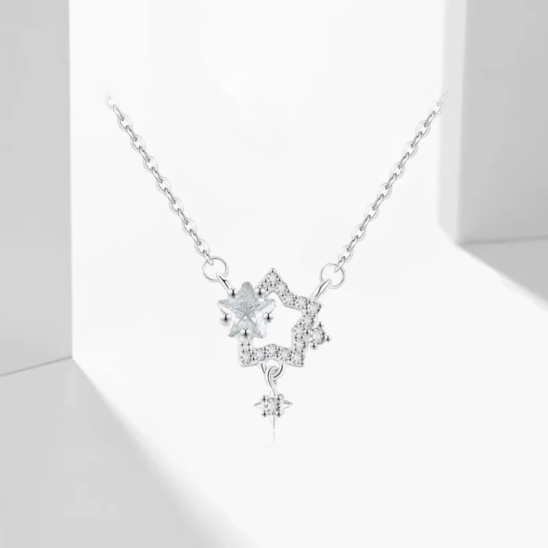 Hkgd 999 Fine Silver Necklaces Women's-2