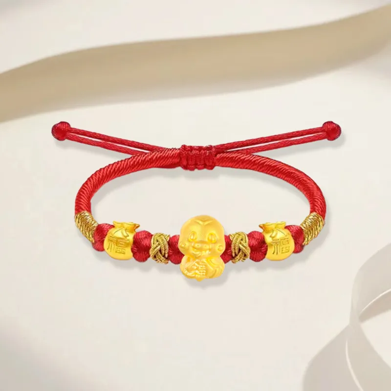 Hkgd Gold Bracelet Unisex-4