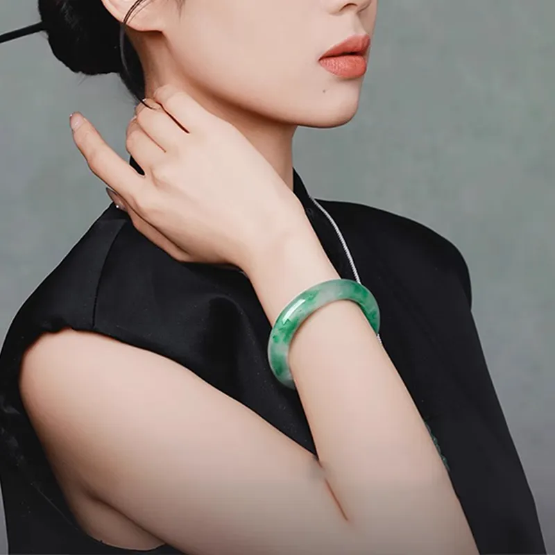 Hkgd African Emerald Bangles Women's-2