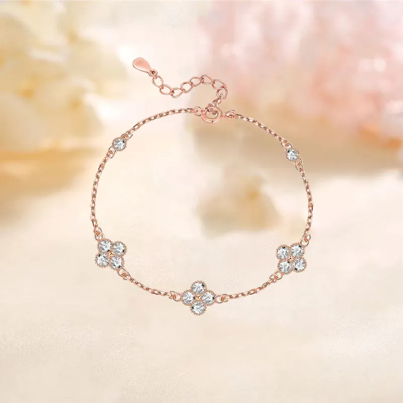 Hkgd S925 Silver Bracelets Unisex-3