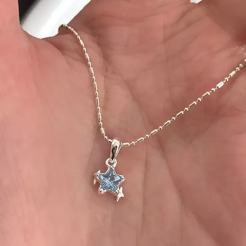 Hkgd 925 Sterling Silver Necklaces Unisex-2
