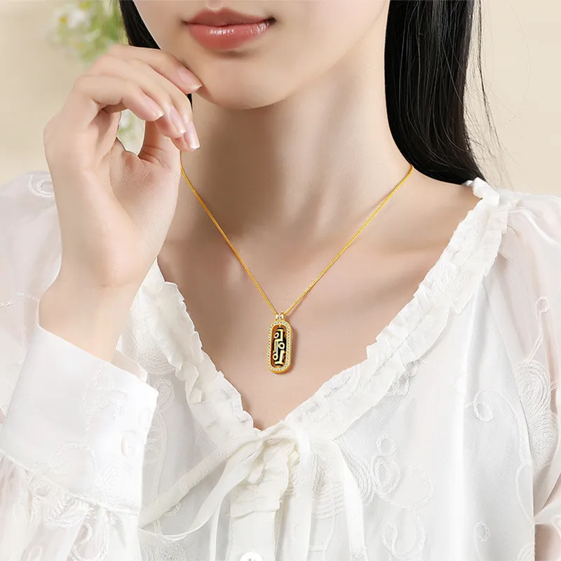 Hkgd S925 Silver Necklaces Unisex-1