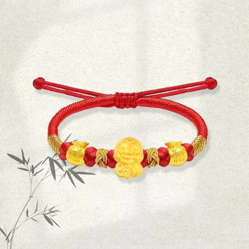 Hkgd Gold Bracelet Unisex-3